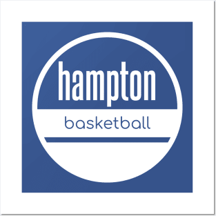 hampton basketball Posters and Art